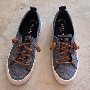 Women Sperry Size 6 Blue Casual Shoes